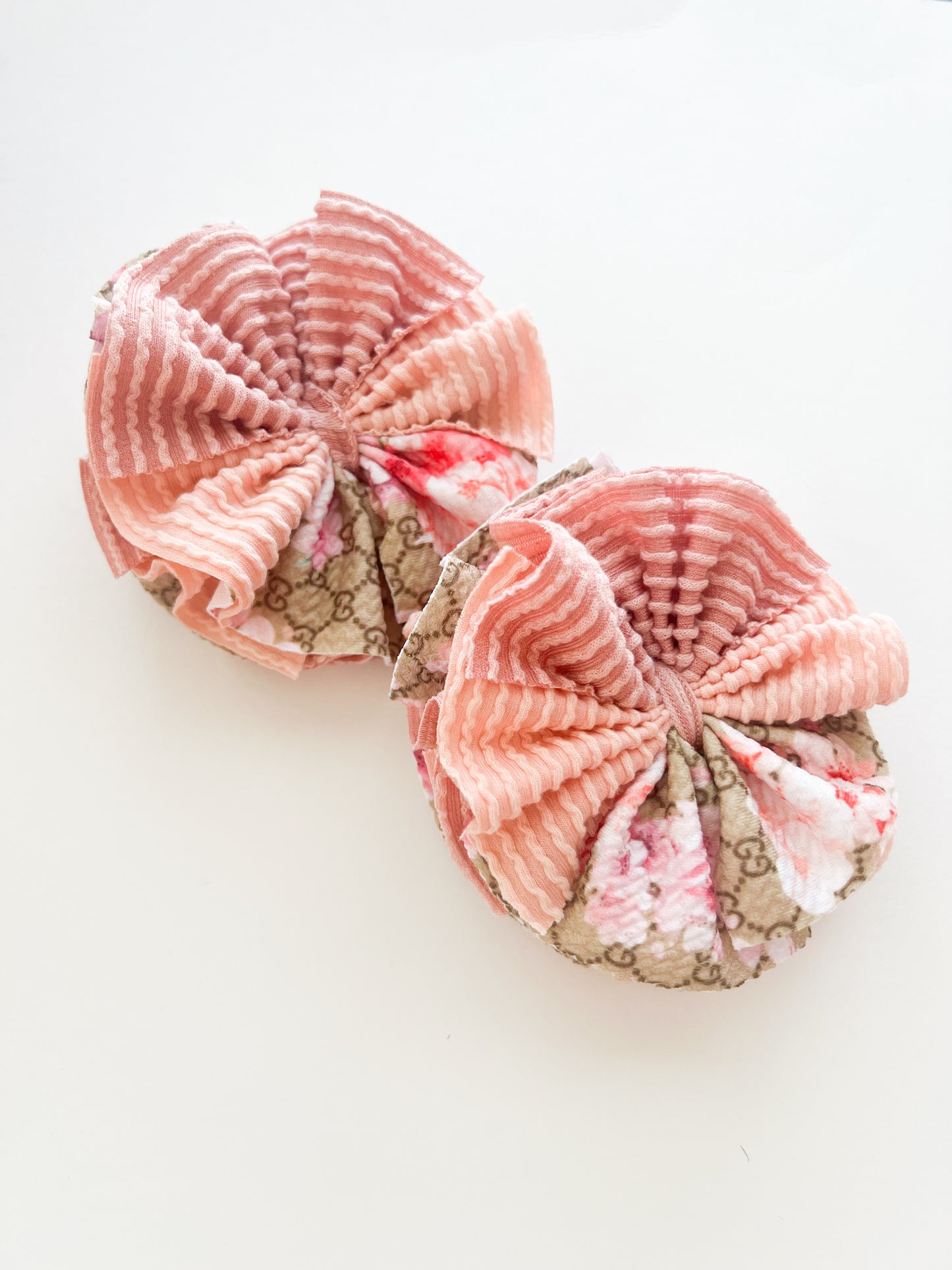 Pink Floral G Shredded Piggies