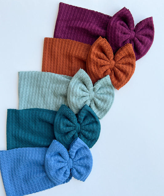 Fall Solid Waffle Collection