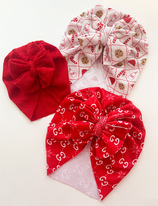 Holiday Messy Turbans