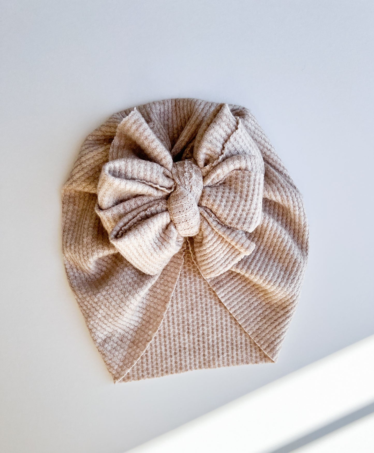 Soft Oat Messy Turban